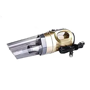 KREVIA Golden12V DC Powerful Quick Car Vacuum Cleaner -1 PCS(Golden Color)