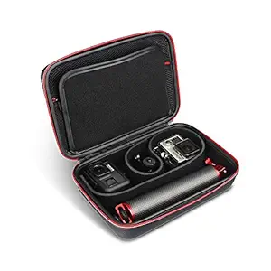 HSU DIY Carrying Case Compatible with GoPro Hero 8/7/6/5/4/3+/3/ GoPro Hero 2018?DJI Osmo Action Camera, Osmo Pocket, Insta360 ONE X Camera and Accessories