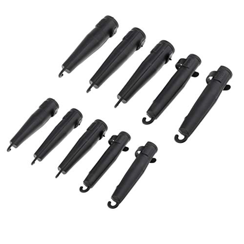 Preisvergleich Produktbild MagiDeal 10 Stücke Angelrute Schutzkappe Kopfbedeckung