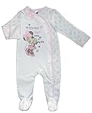 Girls Minnie Mouse Sleepsuit Newborn to 12-18M Little But Very Cute Pastel Minnie