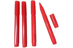 Crystals Club Supplies 25 Red Bingo Markers Felt Marker Bingo Pens