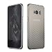 Produktbild Galaxy S8 Hülle,Grandcaser Aluminum Bumper + Carbon Fiber Acrylic Back Cover [2 in 1] Anti-Kratzer Stoßfest Hybride Schutzhülle für Samsung Galaxy S8-Silber
