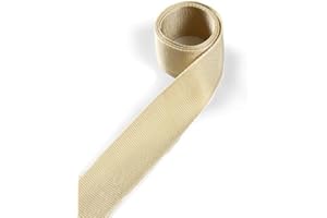 1buy3 Fettuccia Polipropilene, Alta 20 mm e Lunga 12 Metri, Colore: 3 - Beige | Anche Alta 25mm, 30mm, 40mm o 50mm | 4 o 12 Metri di Lunghezza | 30 Colori