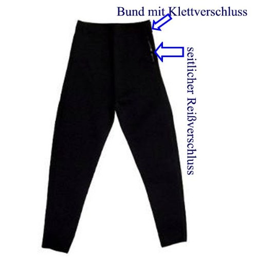 lange Schwitzhose Schlankhose aus Neopren - 3