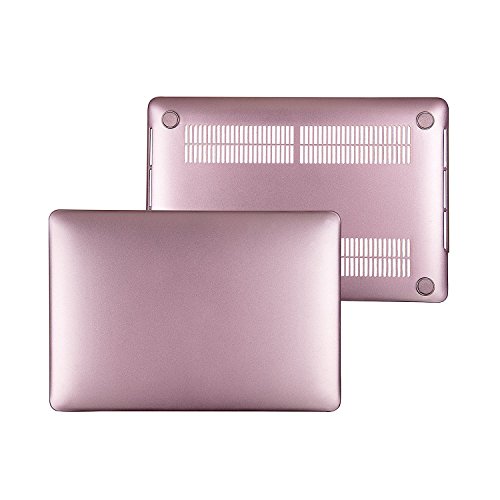 MacBook Pro 15 Retina Hülle Case,iNeseon Ultra Slim Plastik Hartschale Tasche Cover Shell,US Version Rose Gold und EU Version Transparent Tastatur Abdeckung Schutzhülle für Apple MacBook Pro 15.4 Zoll mit Retina Display Modell:A1398 (Roségold) - 6