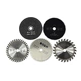 4. Ideal para cortar materiales duros como madera, plásticos, laminados y aluminio, etc.