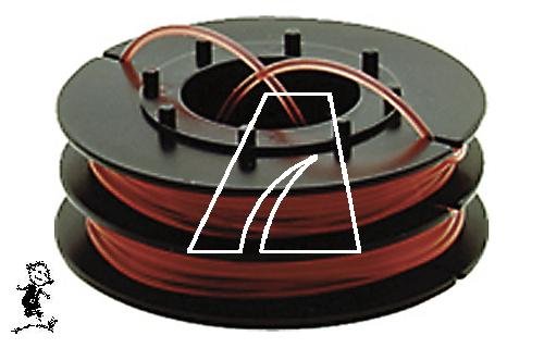 Fadenspule, Kapazität 6 m bei 1,6 mm Ø, passend für Wolf-Garten GT 845, GT 850, RQ 742, RQ 745