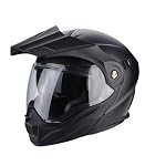 Casque Motocross Woljay - Certifié, Aéré, Visière Amovible - Taille XXL (63-64 Cm) - Noir