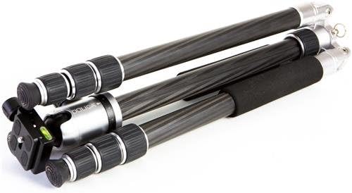 Dolica CX600B505 D/S 70in Carbon Fiber Professional Tripod with Built-In Monopod (Silver)