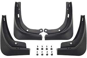 PANLOUTING Schmutzfänger für Tesla Model 3 / Y, Schlamm Klappen Spritzschutz, Auto Kotflügel Schutzbleche Vorne und Hinten Kotflügelschutz, Kein Bohrloch erforderlich (Für Model 3 (Schwarz))