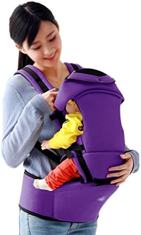 Baby waist stool Multifunctional Four Seasons Universal Adjustable Shoulder Baby Belt Loungers baby hip seat ( Color : Purple )