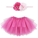 iiniim - Conjunto - para bebé niña, Rosa Oscuro, Talla única