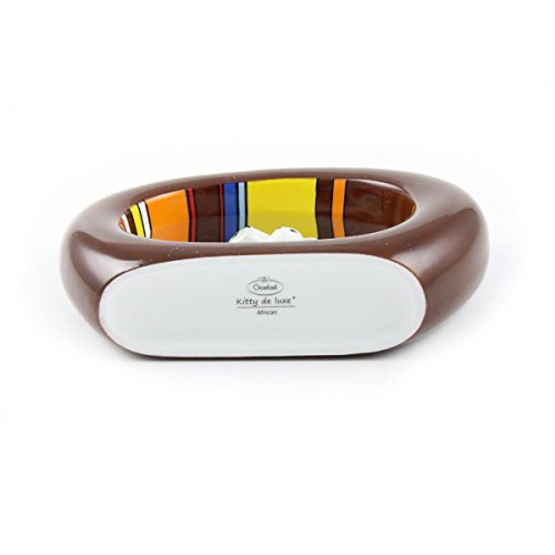 Goebel 66-800-28-5 Porzellan Vase, Afrikan Kitty - 3