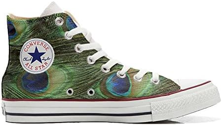 Converse Original printed Italian style peacock - size 46 EU