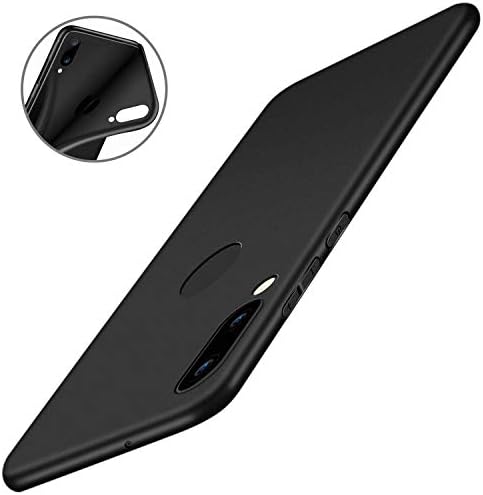 AIFIVE Huawei P Smart 2019 Case, [Ultra-Thin] [Anti-Drop] Premium Material Slim Full Protection Cover for Huawei P Smart 2019 (Black)