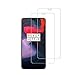 Produktbild QULLOO OnePlus 6 Panzerglas Schutzfolie Film, 9H Tempered Glass Hartglas HD Displayschutzfolie Panzerglasfolie Handy Schutzglas Glasfolie für OnePlus 6