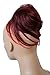 Price comparison product image PRETTYSHOP BUN Up Do Hair Piece Ponytail Extensions Draw String Scrunchie red mix # 2T3100 DC20
