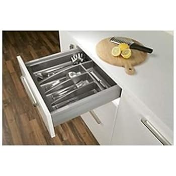 Silver Cutlery Drawer Inserts Range Of Sizes 500mm Actual