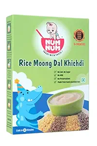 NUM NUM Rice Moong Dal Khichadi 100% Natural, Healthy and Tasty Breakfast