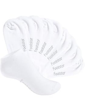 Original footstar SNEAK IT! KIDS Kinder Sneaker Socken für Mädchen und Jungen - 10 Paar - Viele trendige Farben...