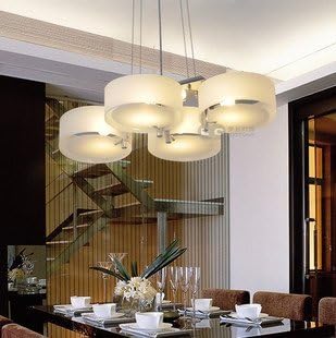 ANN Lights Contracted Italian dining room Acryl chandelier bedroom lamp pendant lights Chandeliers