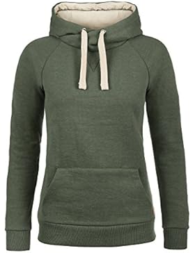 BLEND SHE Julia Damen Kapuzenpullover Hoodie Sweatshirt mit Kangurutasche aus hochwertiger Baumwollmischung