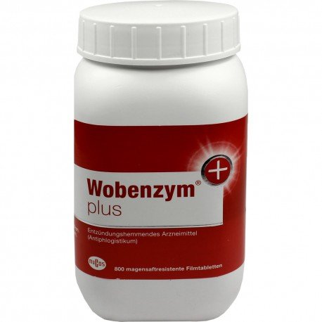 Preisvergleich Produktbild Wobenzym Plus Bote 240 Comprimidos - Complemento Alimenticio Para la Actividad Física
