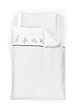 Träumeland TT09203 - Teddy 2-tlg. Bettwäsche 80 x 80 cm