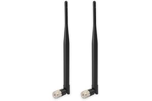 Eightwood Antena 868mhz de Inclinación y Palanca - SMA Connettore RFID NFC 2Pcs para Homematic CCU3 CCU2 CC1101 Raspberry Pi - Inalámbrica GSM WiFi Jamón Radio