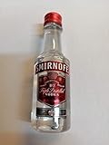 Mini Smirnoff Vodka 5 cl 40% Alkohol Plastikflasche
