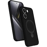 Coverzone Xiaomi Poco X8 Pro ile uyumlu Kılıf MagSafe ile uyumlu Z-Samara Kapak Wireless Şarj &Ouml;zellikli Stand Olabilen Poco X