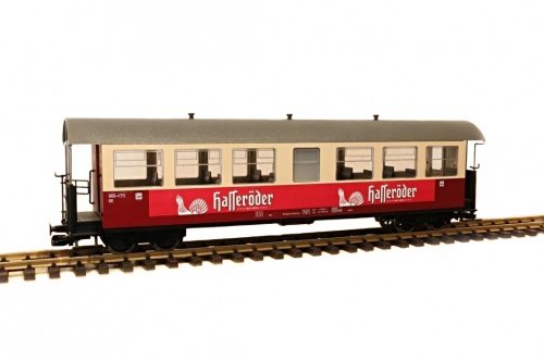 Preisvergleich Produktbild Unbekannt Train Line45 Personenwagen HSB 900-435 Hasseröder Pils, Spur G