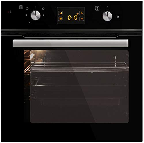 LINKË LKFGBB - Four encastrable Catalyse au Gaz Butane - Système de Sécurité par Thermocouple - Capacité 57 Litres - Noir