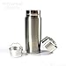 Produktbild Power Ionics Health Ion Alkaline Water Purifier pH Ionizer Bottle Cup-Black Filter Ionizer Flasche Trinkflasche Original Power Ionics HL015 (silver)