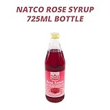 SIN GLUTEN: El sirope de rosas Natco está completamente libre de gluten (GF) y es vegetariano para que puedas disfrutar de tus bebidas y alimentos favoritos con sabor a rosas sin preocupaciones