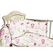 Ready Steady Bed Children's Cot Size Owls Print Duvet Cover & Bumper Set. Size: 100cm x 120cm