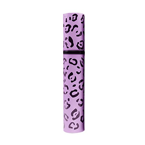 Tenflyer 8ML Perfume Atomizer Refillable Mini Perfume Bottle Red/Blue/Purple/Silver/Pink/Yellow (Purple)