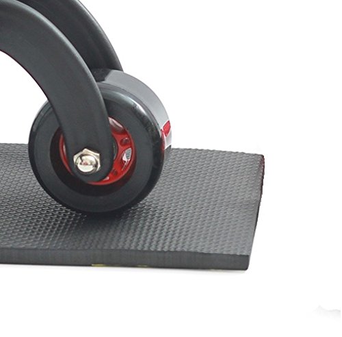 QUALITÄTSSIEGER: Profi Bauchtrainer „3-Wheeler“ von Sportastisch :: 2 hochwertige Widerstandsbänder ermöglichen Unterstützung beim Bauchtraining :: Maximale Belastbarkeit von 150 kg :: Dreirad-Form für stabile und sichere Benutzung :: Matte als Knieauflage garantiert maximalen Komfort :: schnell aufgebaut ohne Schrauben :: Ideal für Frauen und Männer :: Bauchroller perfekt für Bauchtraining zu Hause :: kostenloser BONUS: eBook „Bauchtraining“ :: inklusive 3 Jahren Sportastisch Produktgarantie - 8