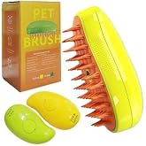 Steam cat brush, cat steam brush, dog steam brush for massage, self-cleaning steam cat brush, domestic
