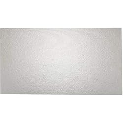 sourcing map 2Pcs Placas De Reparación De Parte De 200mm X 300mm X 0.5mm Horno Microondas Mica Hojas