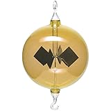 Lichtmühle Solar Radiometer hängend 100mm gelb Lichtmühlen nach Crookes
