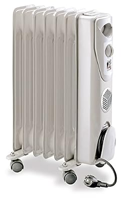 Plein Air Voltman DIO080807 Chauffage Bain d'huile 7 Eléments 600 / 900 / 1500 W
