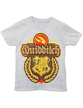 Harry Potter - Hogwarts Quidditch - Offiziell Jungen T-Shirt