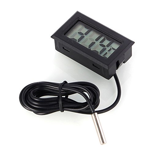 Neuftech LCD Digital Thermometer temperaturfühler Sensor Tester für Kühlschrank Freezers Aquarium - 4
