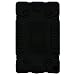 Produktbild Yokata Silikon Hülle für Amazon Fire HD 8 Tablet (8-Zoll, 7. Generation - 2017) - Stoßfeste Silikon Tasche Schutzhülle für Kindle Fire HD 8 Case Cover - Schwarz