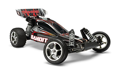 Traxxas Scale 1:10 Bandit 2WD Ready to Run Off-Road Buggy (Silver)