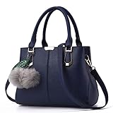 【Delikater Entwurf】: die klassische Handtasche ist von dem berühmten Designer entworfen mit dem einfachen, modernen und filigranen Stil. Insofern ist diese Tasche massenweise beliebt.