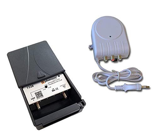 Kit Préamplificateur d’Antenne TV Johansson Pour TNT Et TNT HD Avec Filtre 4G/LTE Actif Et Avec A Kit Préamplificateur d’Antenne TV Johansson Pour TNT Et TNT HD Avec Filtre 4G/LTE Actif Et Avec A