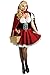 Produktbild ShallGood Minetom Damen Rotkäppchen Halloween Weihnachten Performance Kleid Hoodie Schal Kostüm Pirat Hexe Cosplay Dress Kleid Passt Set Zombie Ghost Kleid Dress Rotkäppchen De 48