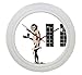Produktbild Apeman Banksy inspiriert Wanduhr